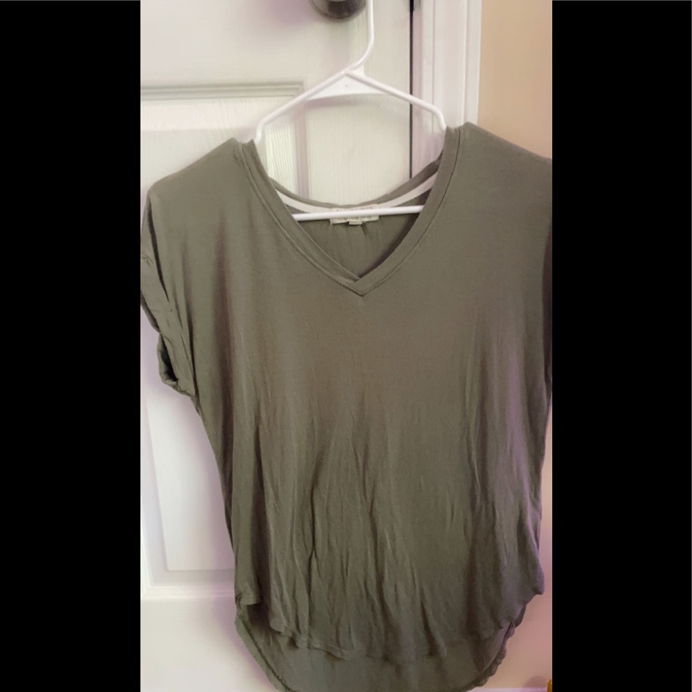 Green shirt wore.